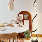 Spiral Modern Art Style Floor Lamp - Clowas